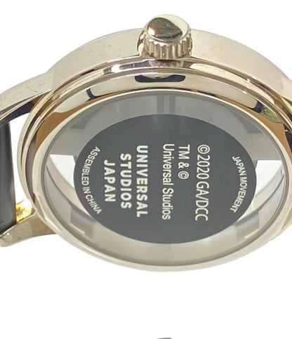 USJ 腕時計 名探偵コナン 赤井秀一 クオーツ ブラック メンズ