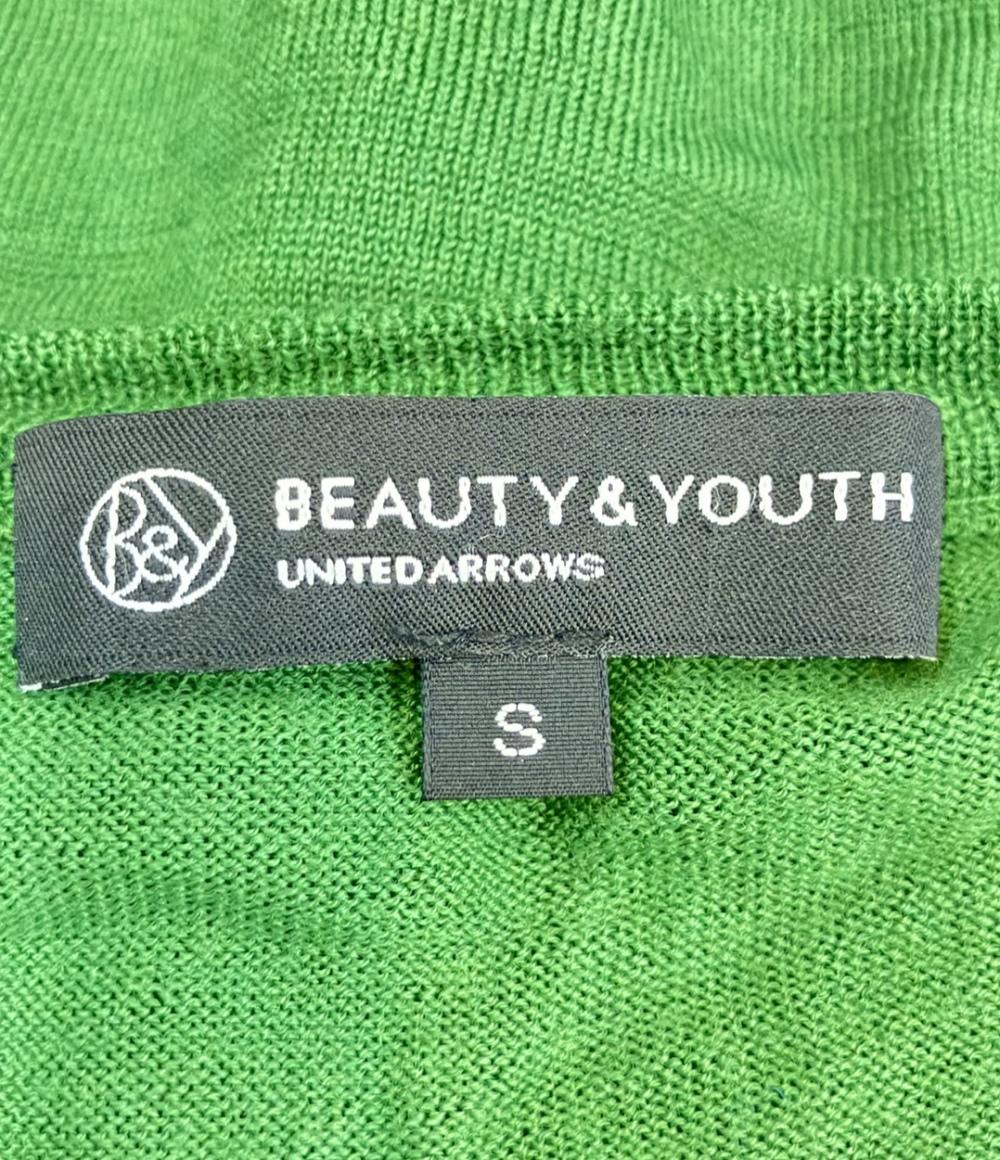 ビューティアンドユースユナイテッドアローズ ウールVネックニットセーター 薄手 レディース SIZE S (S) BEAUTY&YOUTH UNITED ARROWS