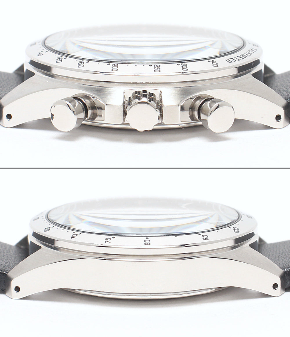 SEIKO 腕時計×シティハンター クオーツ ブラック 8T63-02P0 メンズ セイコー