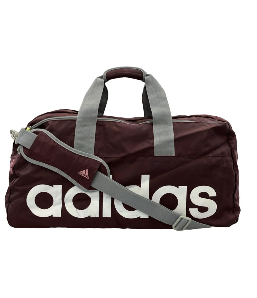 80s 90s Adidas ボストンバッグ ワンショルダーバッグ 2way 90年代adidas 2wayボストンバッグ 赤黒 韓国製 ドイツサッカー連盟