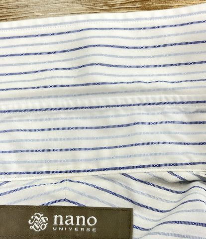 ナノユニバース 長袖シャツ ストライプ柄 メンズ SIZE 39 (M) nano universe