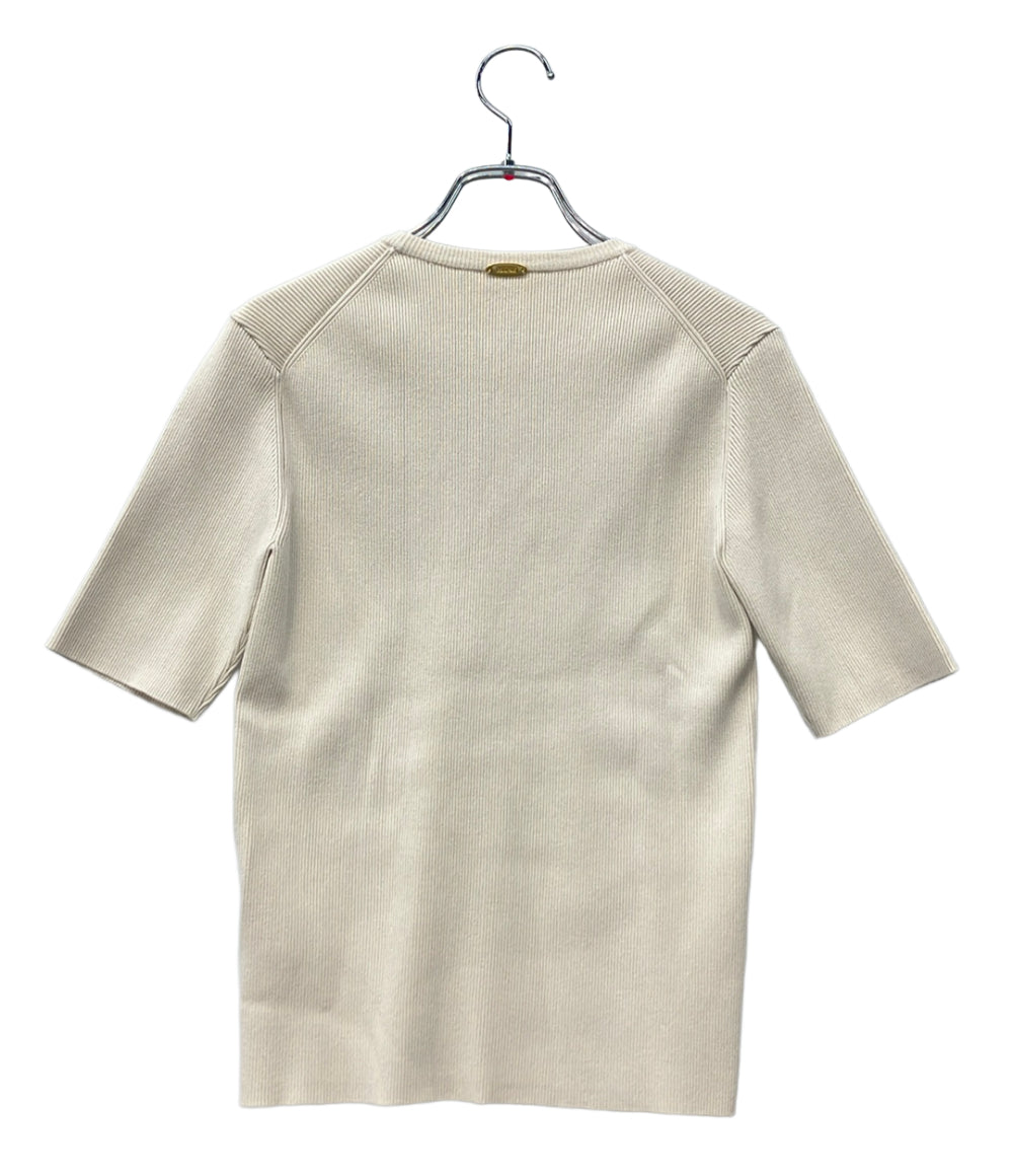 美品 MUSE 半袖 クルーネック プルオーバー レディース ミューズ