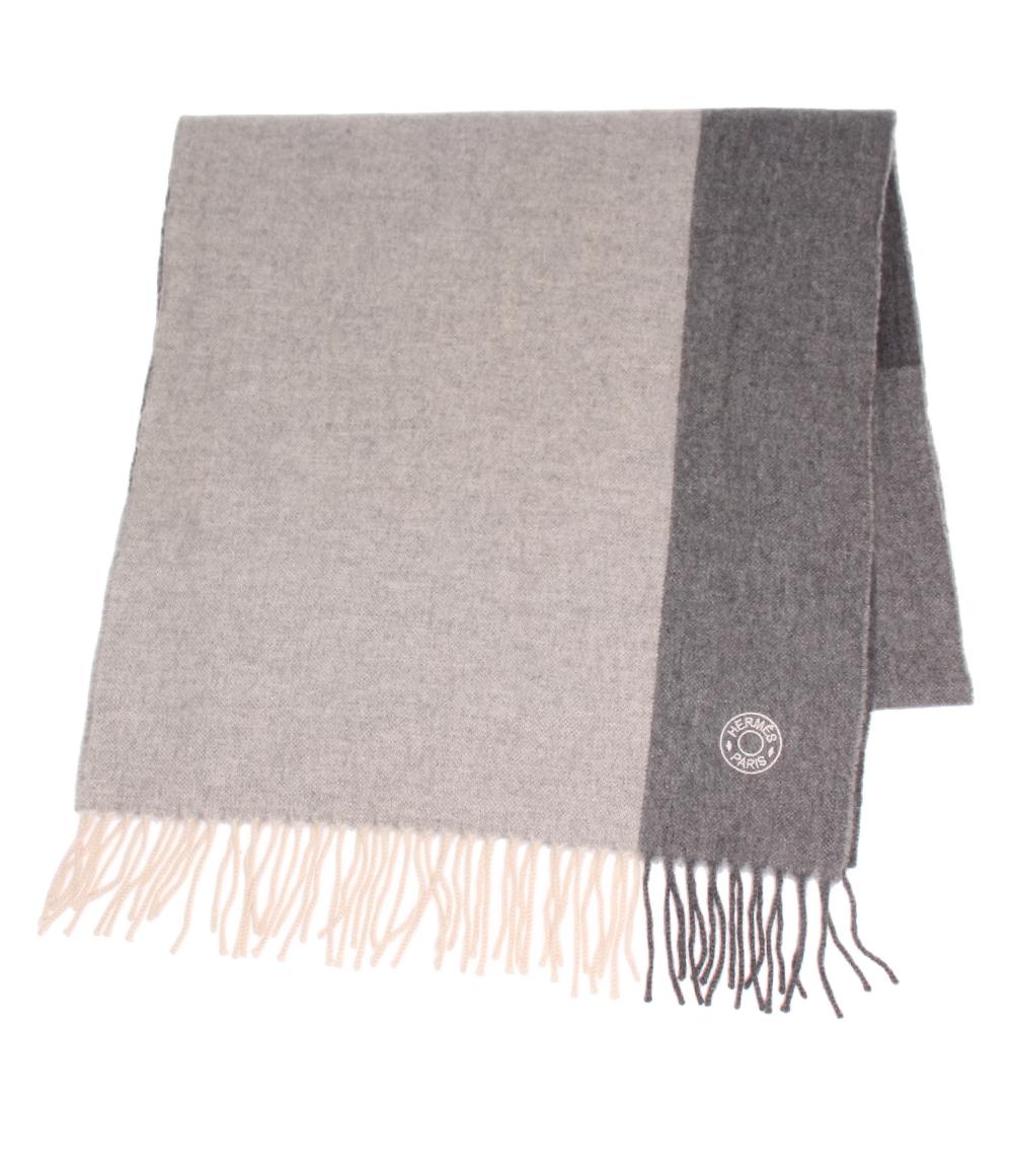 HERMES マフラー カシミヤ100% レディース メンズ エルメス