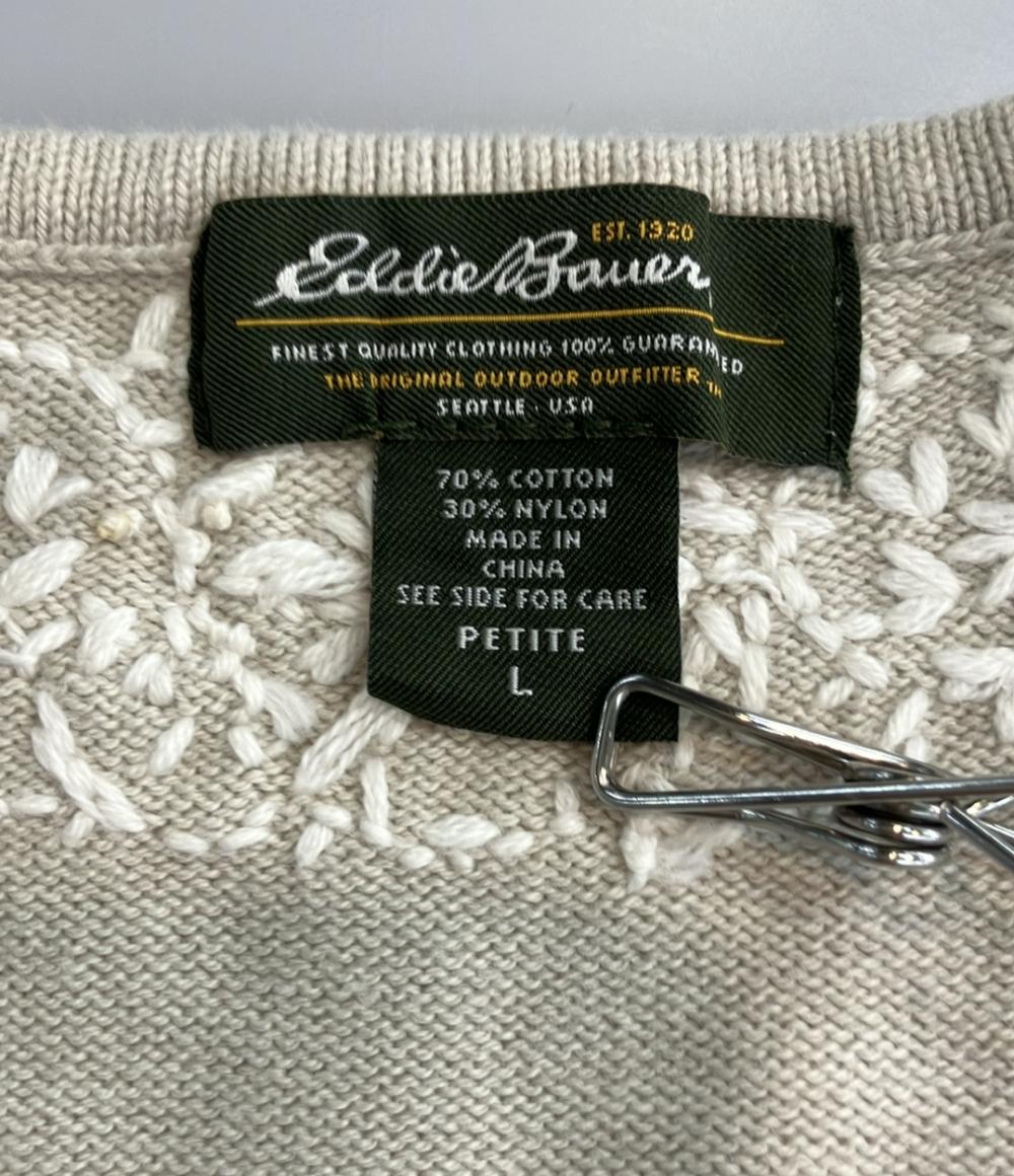 エディー・バウアー 長袖ニット レディース SIZE L (L) Eddie Bauer