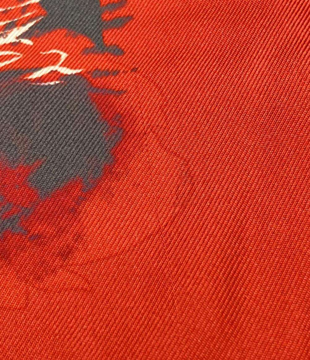 PRADA スカーフ シルク100% 花柄 1FF001 レディース プラダ