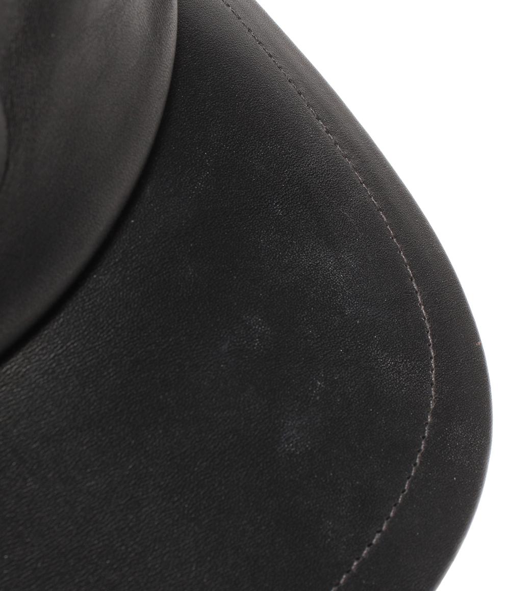 BURBERRY レザーキャップ 8020234 メンズ レディース SIZE M