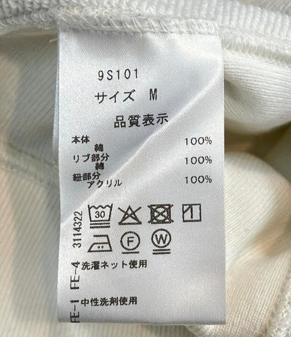 SEVEN TEN by MIHO KAWAHITO 長袖 コードモノグラムスウェットトップス 小花柄 レディース SIZE M セブンテンバイミホカワヒト