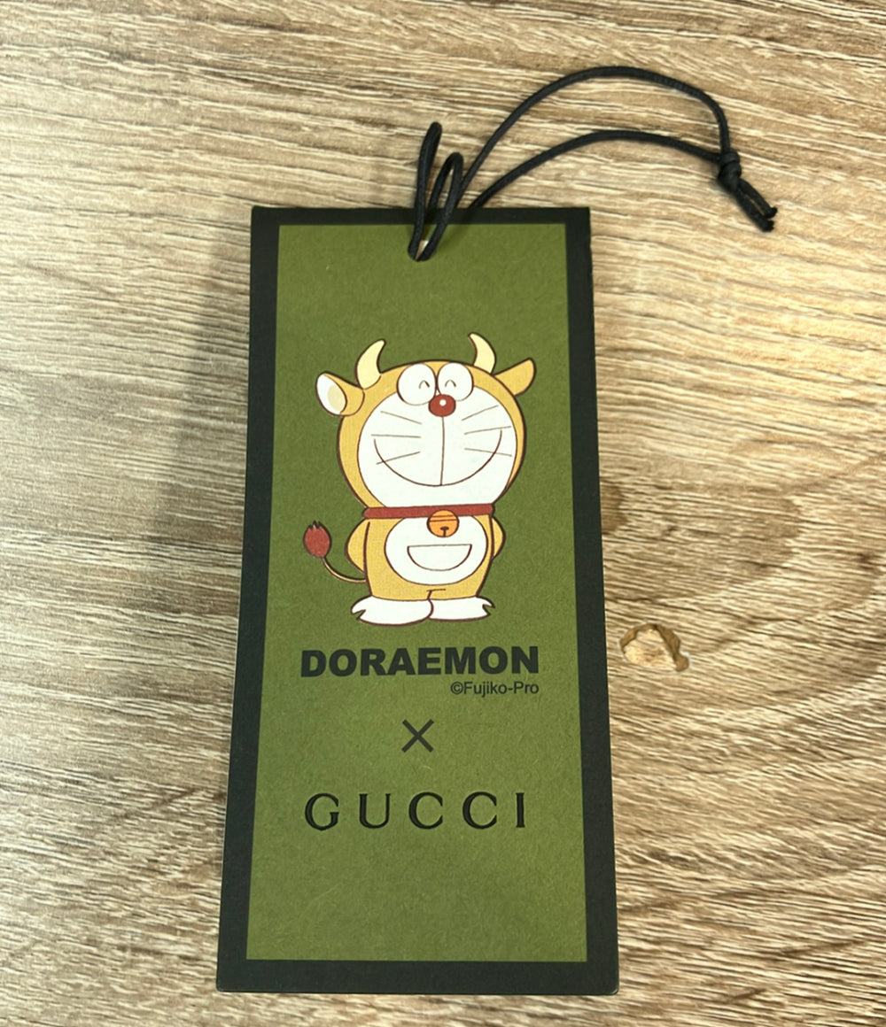 GUCCI シルク100%ハーフパンツ GG総柄 ドラえもん 649062 メンズ SIZE 46 (M) グッチ