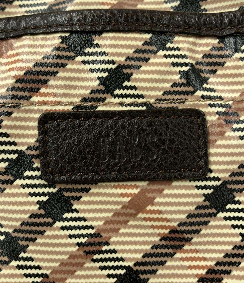 ダックス 2WAYハンドバッグ ショルダーバッグ チェック レディース DAKS