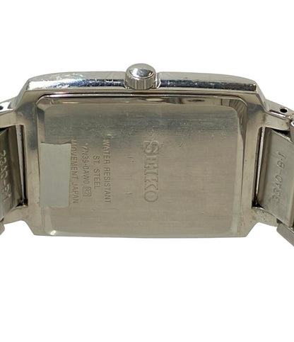 SEIKO 腕時計 クオーツ ホワイト 7N39-0AW0 メンズ セイコー