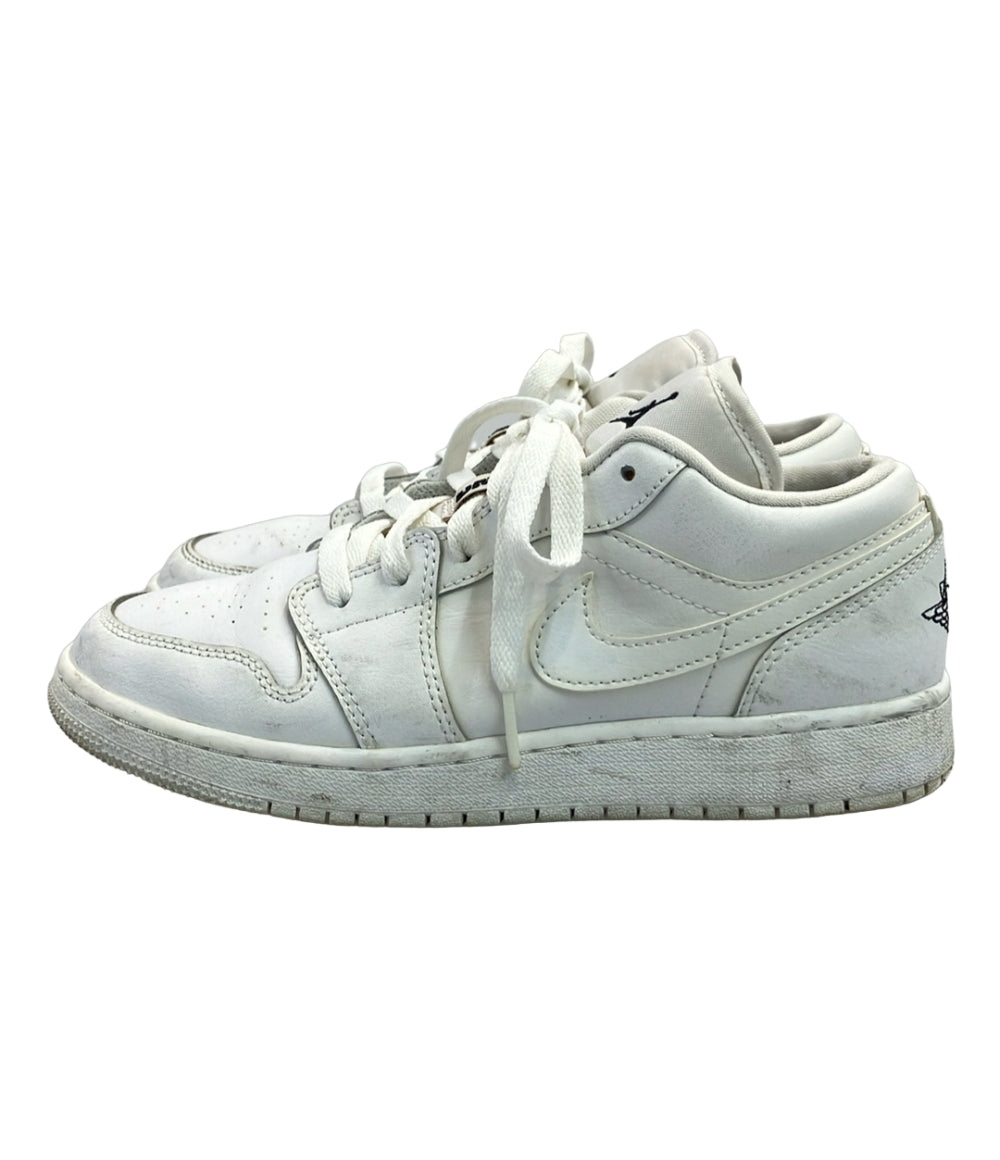 NIKE ローカットスニーカー エアジョーダン 1 553560-110 レディース SIZE 23.5 (M) ナイキ