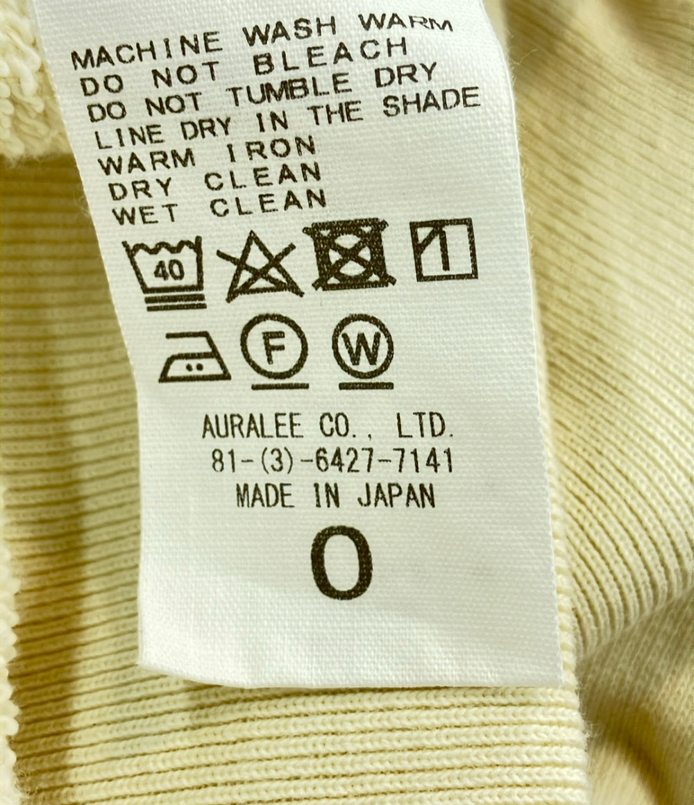 AURALEE ジップパーカー レディース SIZE 0 (S) オーラリー