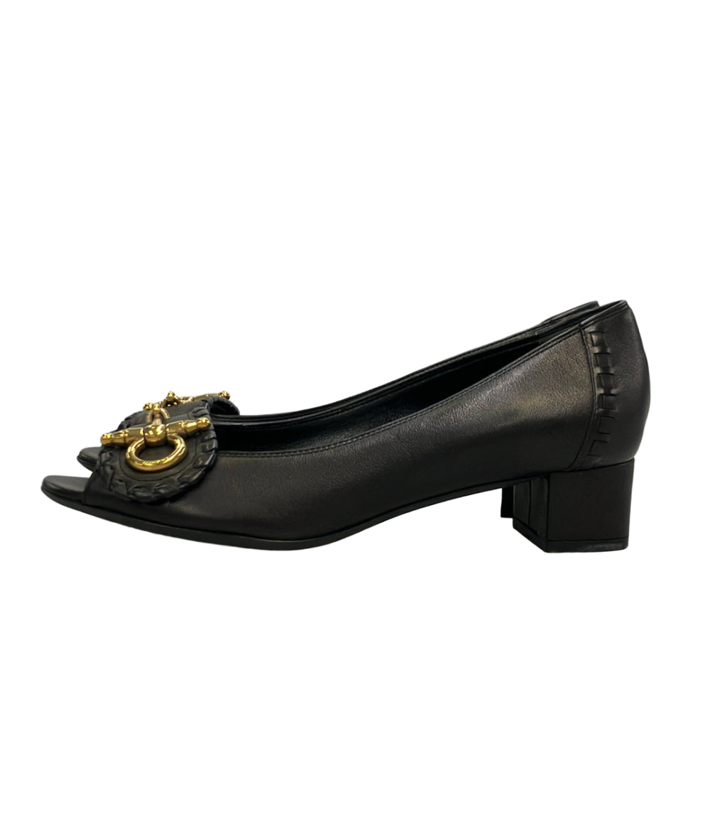 GUCCI オープントゥパンプス ホースビット 264964 レディース SIZE 37 (23.5cm) グッチ