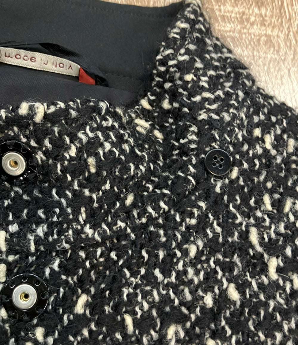 MAX MARA ロングコート ツイード レディース SIZE 38 (S) マックスマーラ