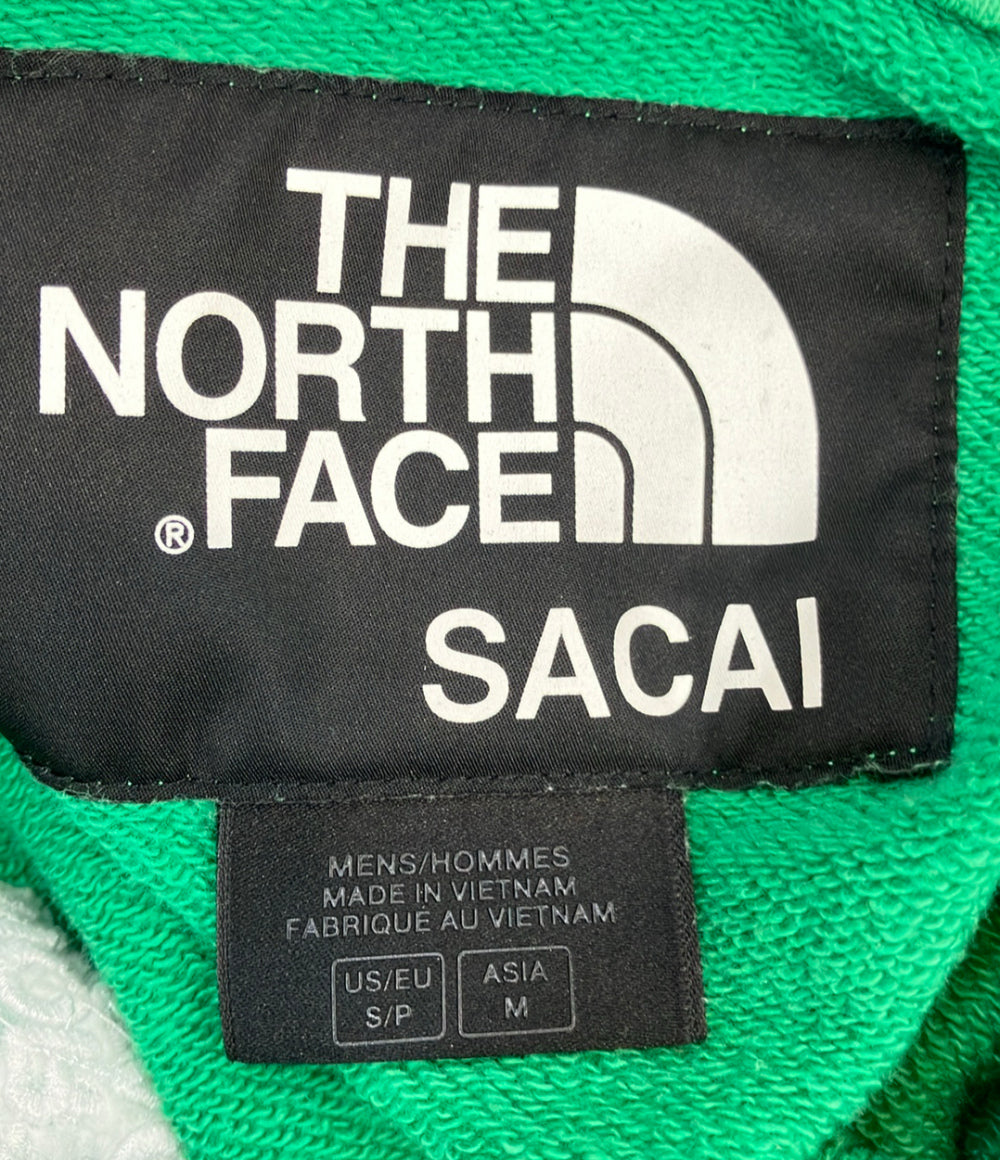 THE NORTH FACE Sacai パーカー 長袖 スウェット ×SACAI NT6175SA メンズ メンズ SIZE M ザ・ノース・フェイス サカイ