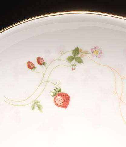 美品 WEDGWOOD マリアージュボウル 皿 2点セット 20cm ワイルドストロベリー ウエッジウッド