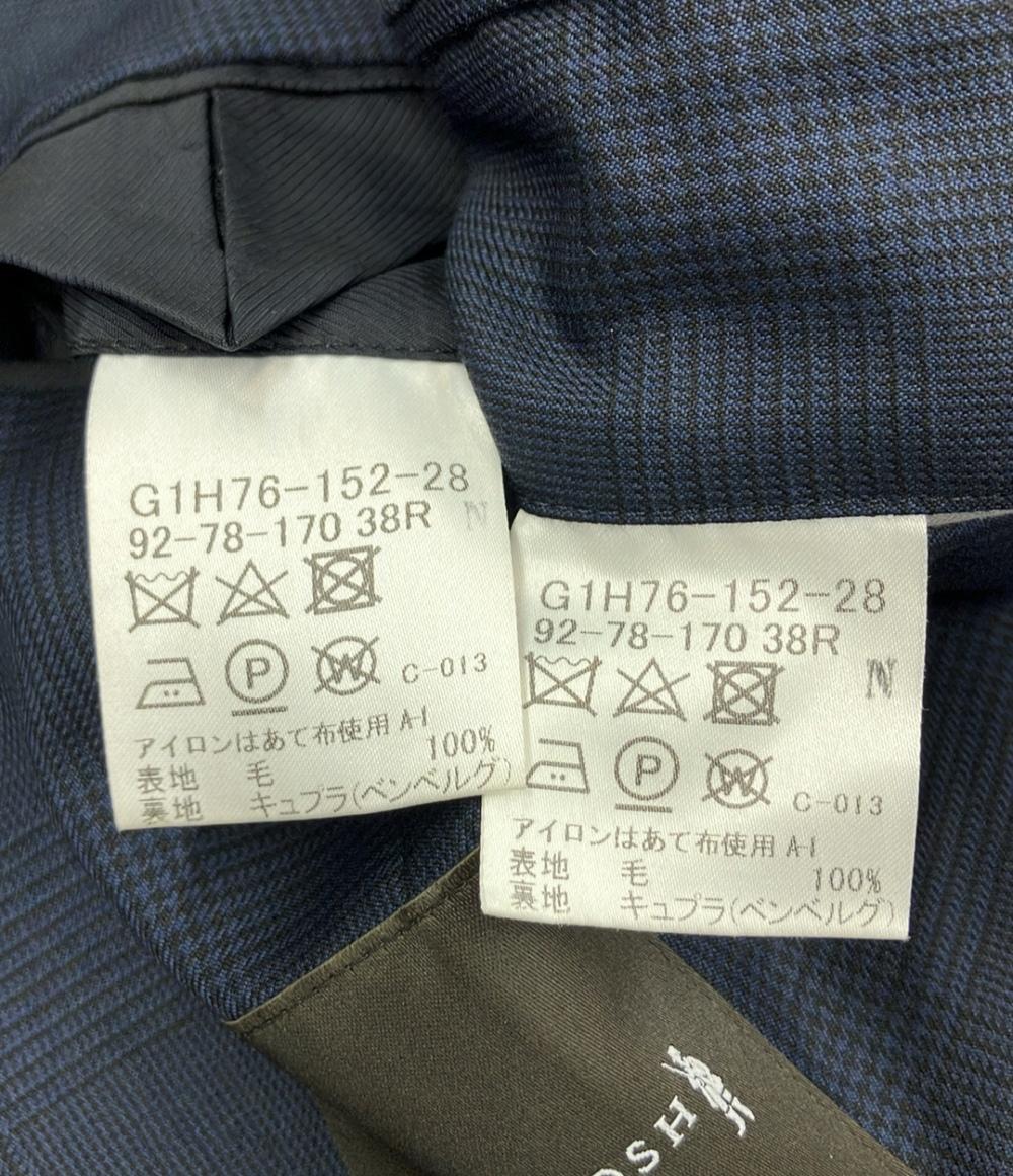 美品 マッキントッシュ ロンドン パンツスーツ セットアップ G1H76-150-28 メンズ SIZE 38R (M) MACKINTOSH LONDON