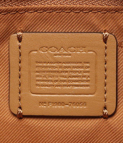 COACH 2WAYハンドバッグ ショルダーバッグ 斜め掛け アップル柄 レディース コーチ