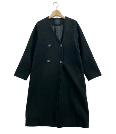 ケイ・ビイ・エフ ノーカラーコート ダブルコート レディース SIZE ONE (M) KBF