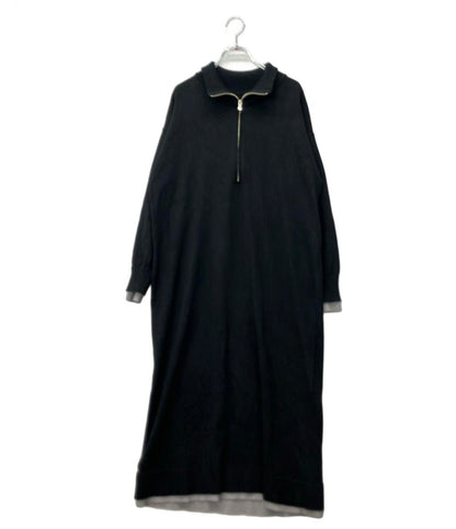 Diagram 長袖ワンピース タグ付き バイカラーストレートニットOP 0325433329-00 レディース SIZE 36 (S) ダイアグラム
