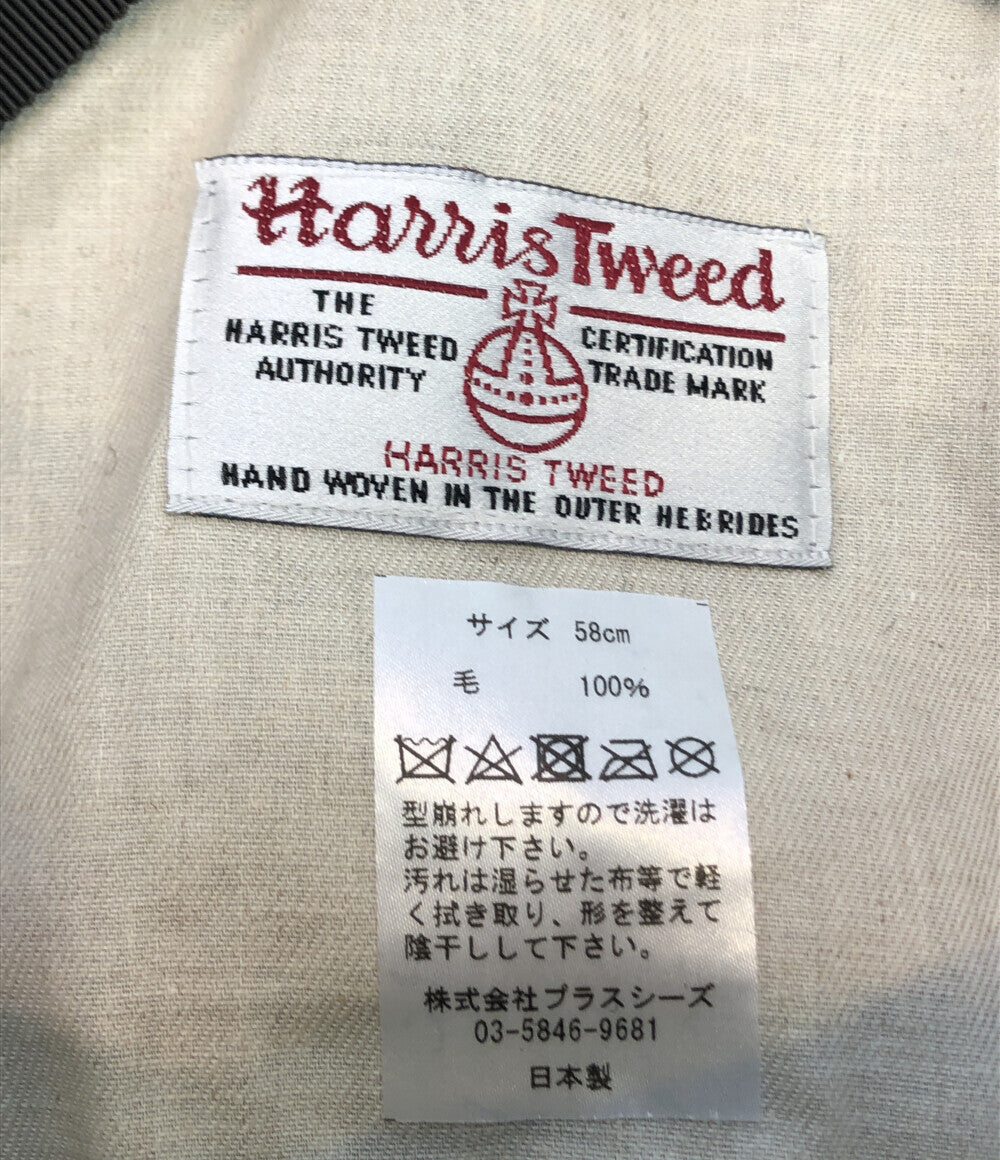 美品 キャスケット チェック柄      メンズ SIZE 58 (複数サイズ) Harris Tweed