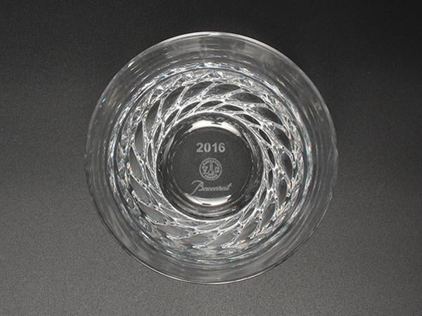 美品 Baccarat イヤータンブラー グラス 2016 グローリア バカラ