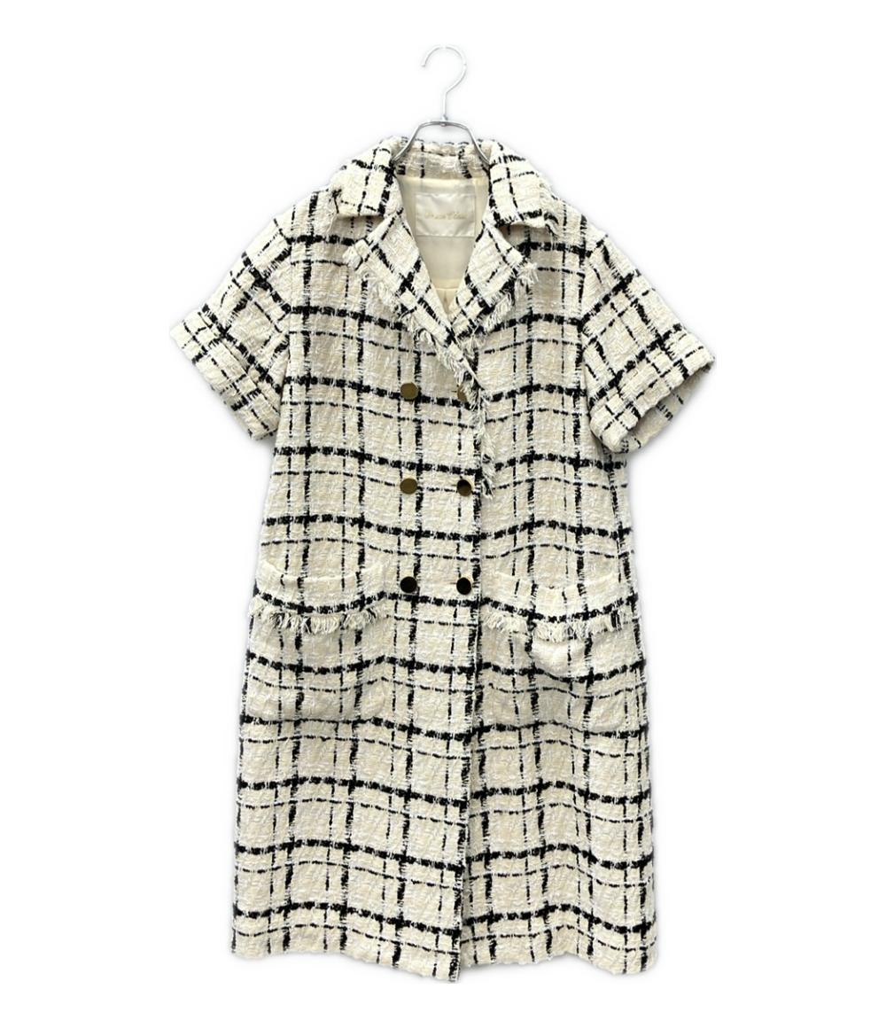 グレースコンチネンタル 半袖ツイードコートドレス レディース SIZE 36 (S) GRACE CONTINENTAL