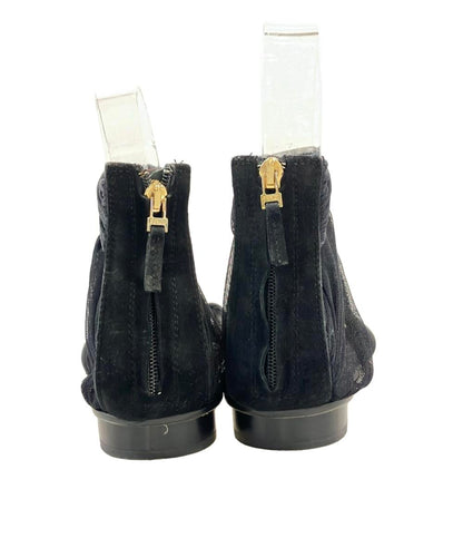 FENDI アンクルストラップ サンダル フラット レディース SIZE 37 (24cm) フェンディ