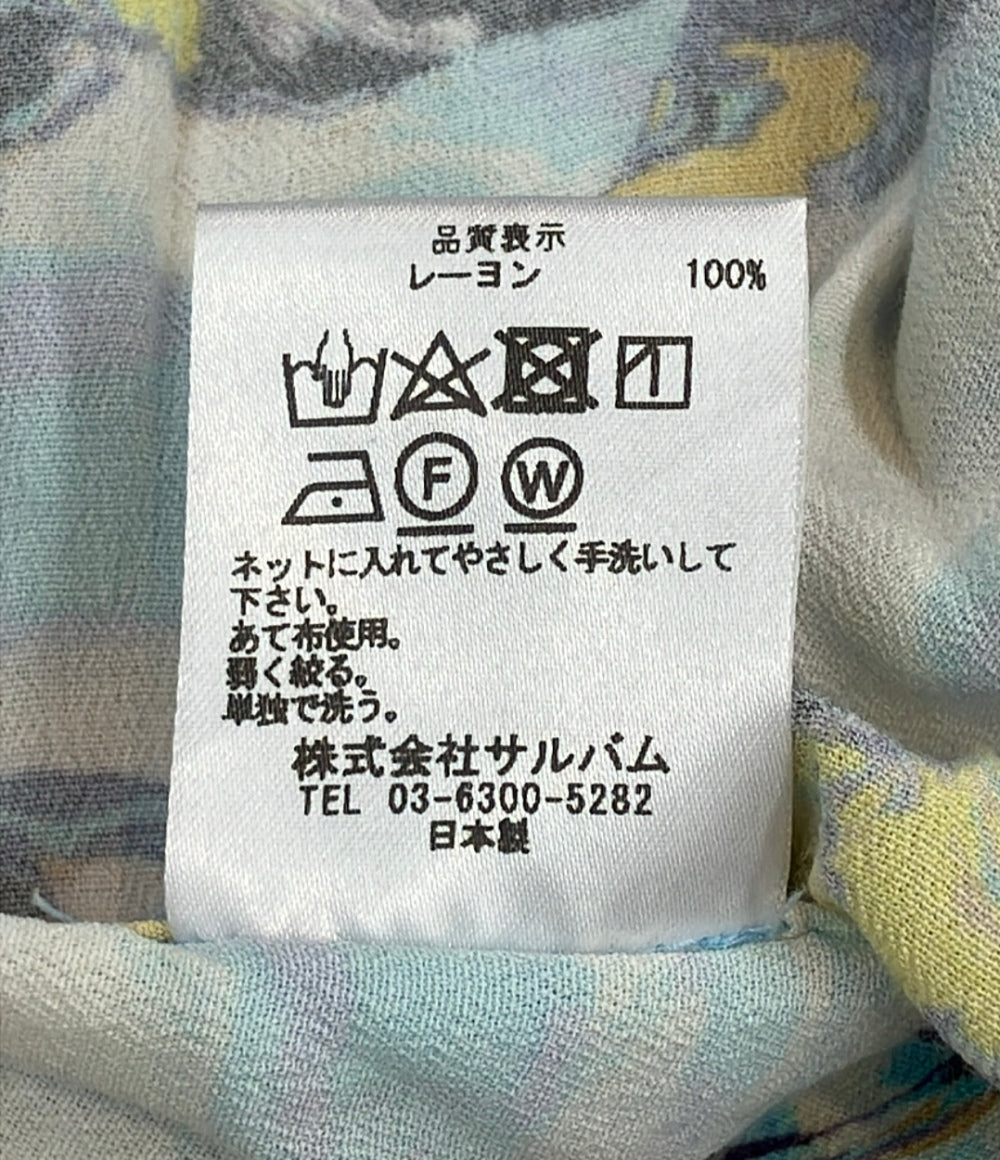 sulvam 長袖 アロハシャツ メンズ SIZE S サルバム