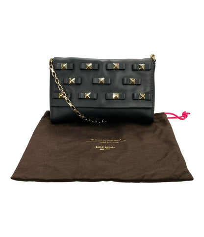 ケイトスペード ショルダーバッグ 肩掛け レザー チェーン スタッズ PXRU4092 レディース Kate Spade