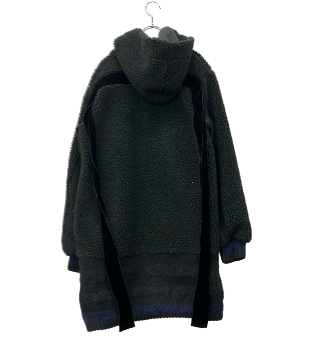 HELLY HANSEN ボアコートSueUNDERCOVERコラボ フード付き ダブルジップ HWV51951U レディース SIZE WL (L) ヘリーハンセン