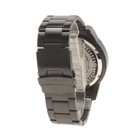 POLICE 腕時計 クオーツ ブラック PL.14528J メンズ ポリス