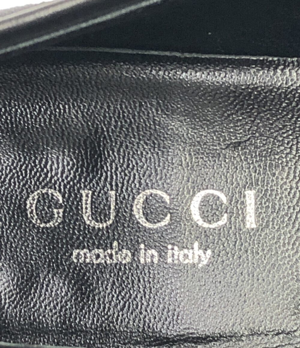 グッチ  ホースビットキャンパスローファー      レディース SIZE 6 1/2B (L) GUCCI