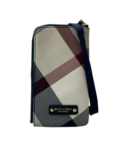 美品 BLUE LABEL CRESTBRIDGE ショルダーバッグ スマホ レディース ブルーレーベル・クレストブリッジ