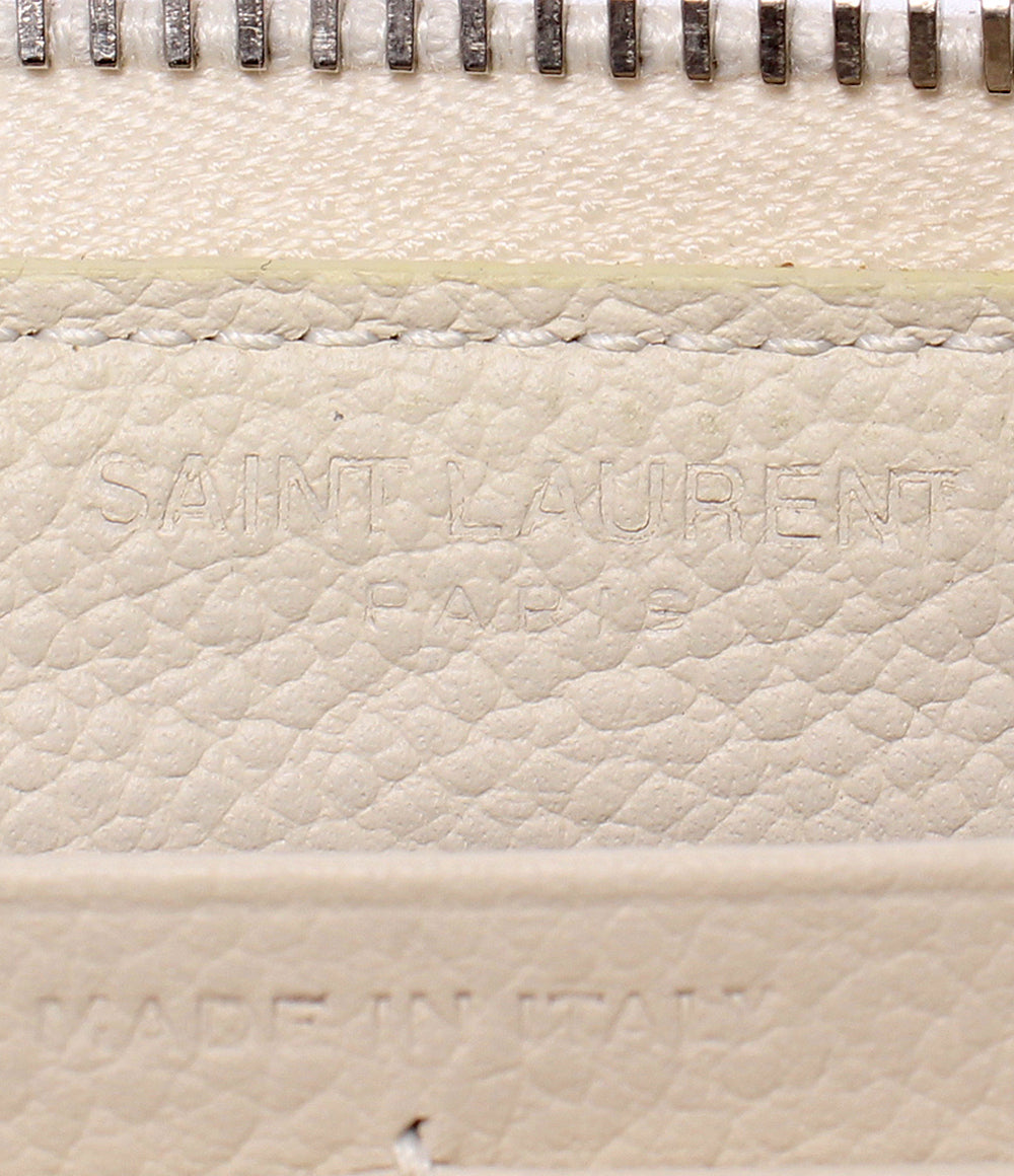 SAINT LAURENT PARIS ラウンドファスナー長財布 レディース サンローランパリ