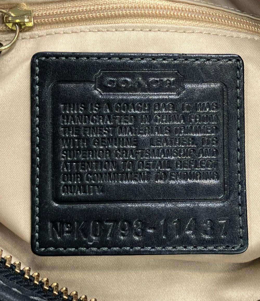 コーチ ショルダーバッグ 斜め掛け レザー キャンバス シグネチャー 11437 レディース COACH