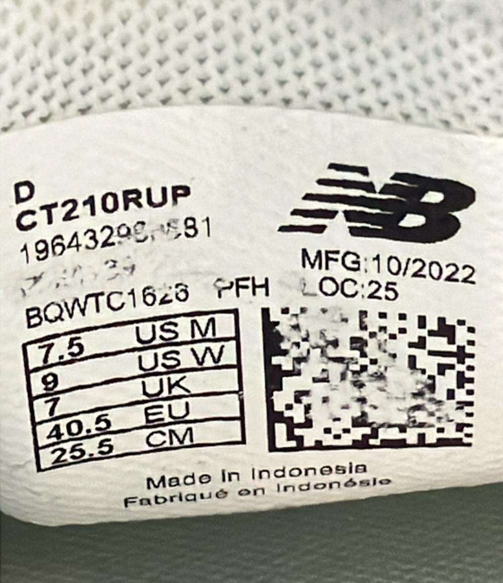 美品 NEW BALANCE ローカットスニーカー CT210RUP メンズ SIZE 25.5 (S) ニューバランス