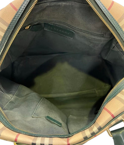 BURBERRY トートバッグ ハンドバッグ ノバチェック レディース バーバリー