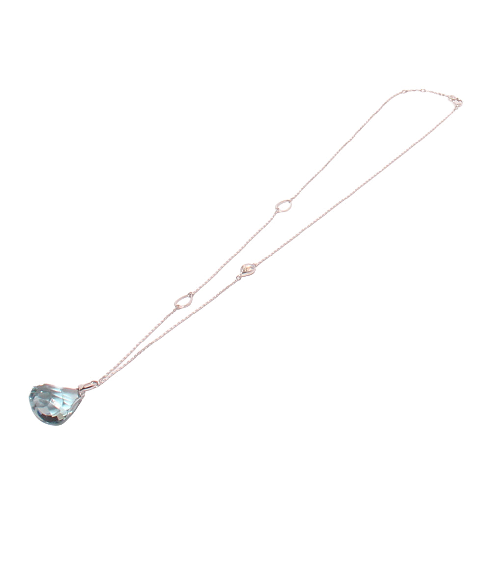 美品 SWAROVSKI ネックレス 1069464 ドロップモチーフ レディース スワロフスキー