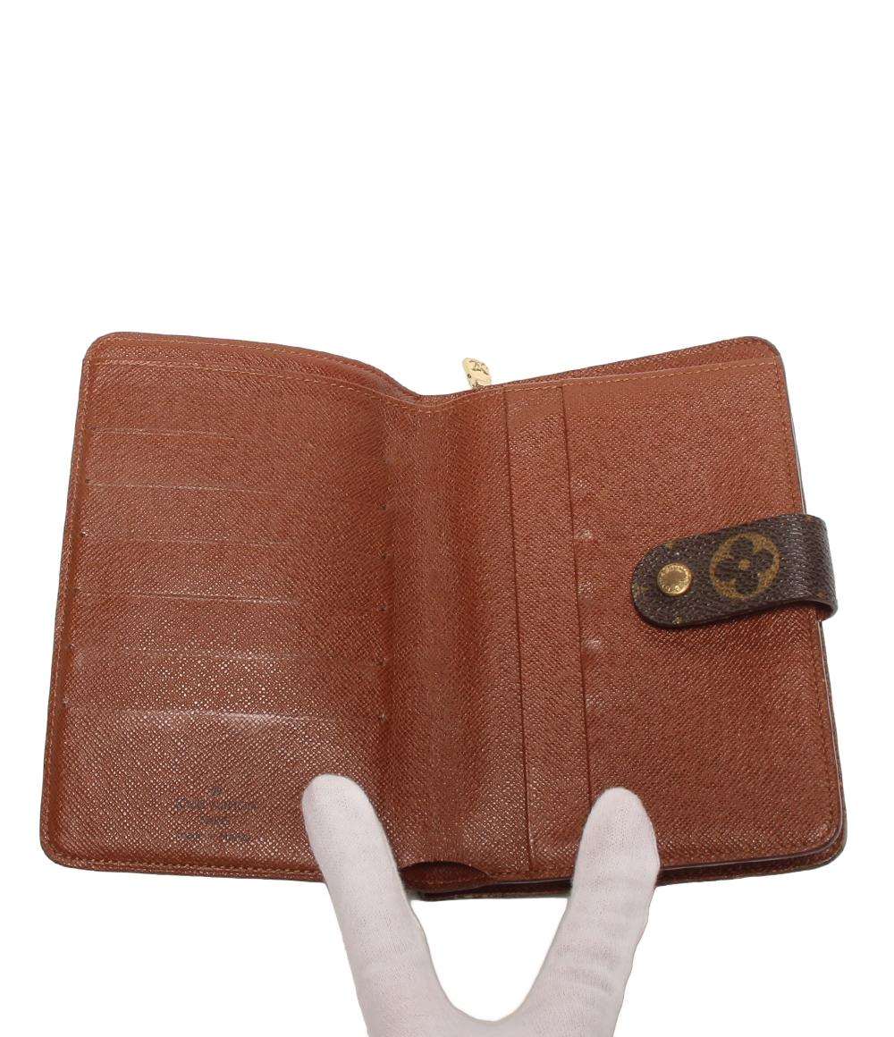 LOUIS VUITTON 二つ折り財布 ポルトパピエ ジップ モノグラム M61207 レディース ルイ・ヴィトン