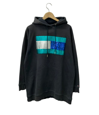 トミーヒルフィガー プルオーバーパーカー スパンコール メンズ SIZE M TOMMY HILFIGER