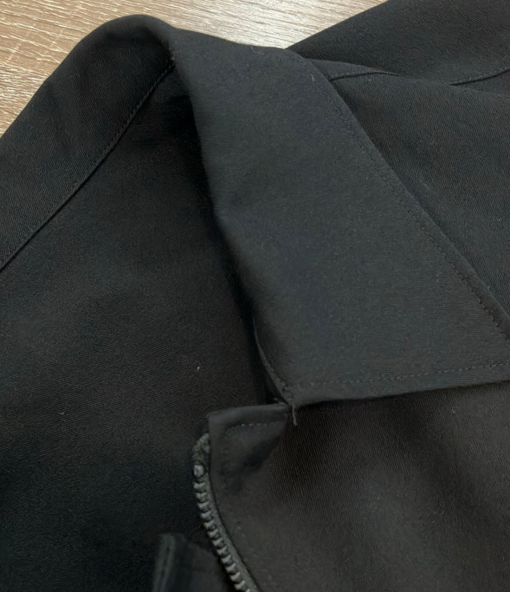 Yohji Yamamoto POUR HOMME ブルゾン ダブルジップ22AW WOOL GABARDINE FASTENER BLOUSON HE-Y04-100 メンズ SIZE 2 (M.) ヨウジヤマモトプールオム