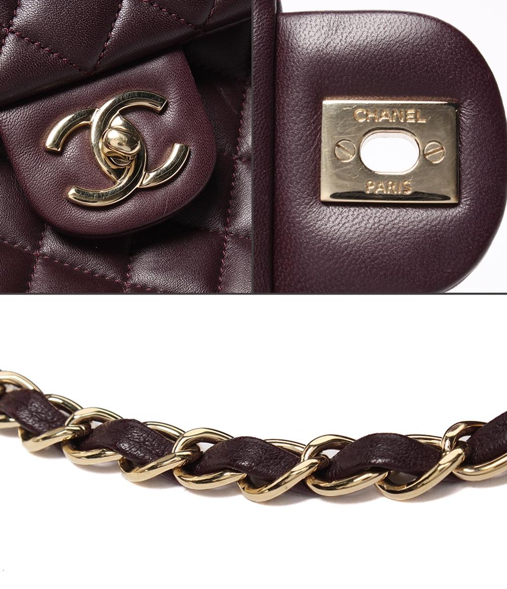 シャネル リュックサック バックパック ゴールド金具 マトラッセ ラムスキン レディース CHANEL