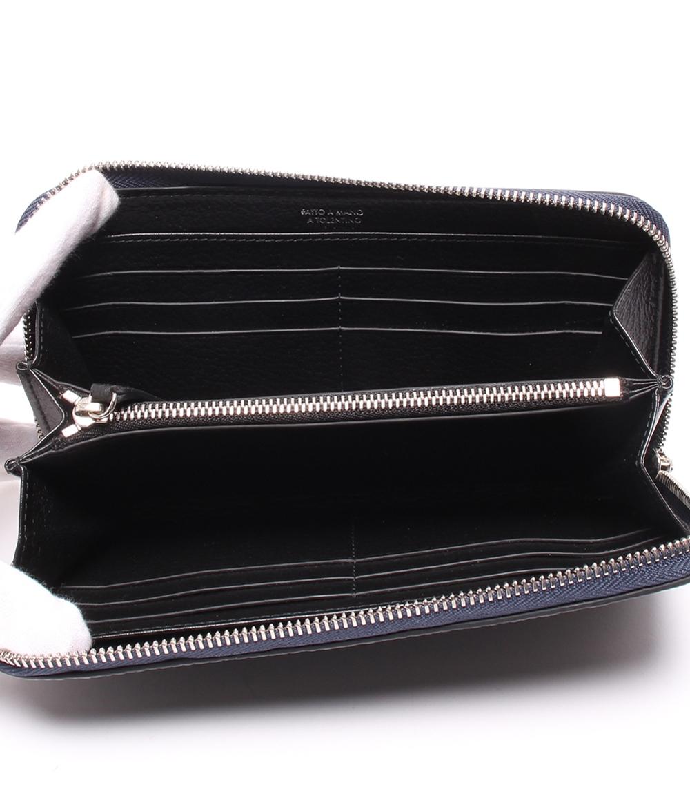 美品 ティガマロ ラウンドファスナー長財布 メンズ TlGAMARO