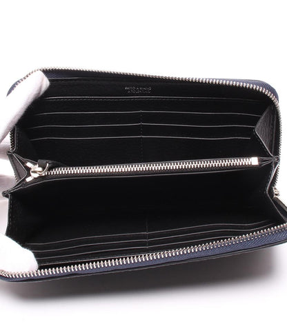 美品 ティガマロ ラウンドファスナー長財布 メンズ TlGAMARO