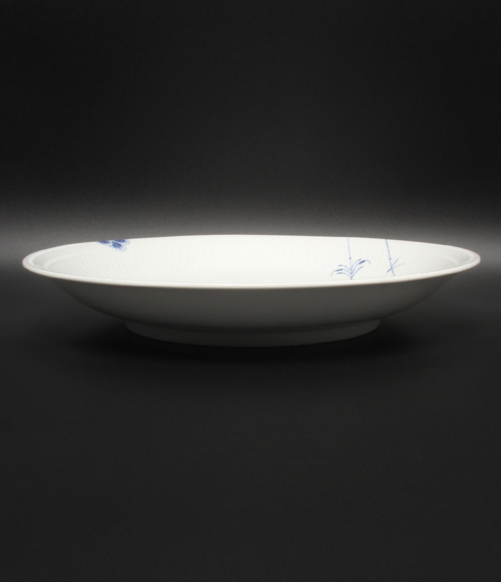 Royal Copenhagen プレート 大皿 30cm ブルーパルメッテ ロイヤルコペンハーゲン