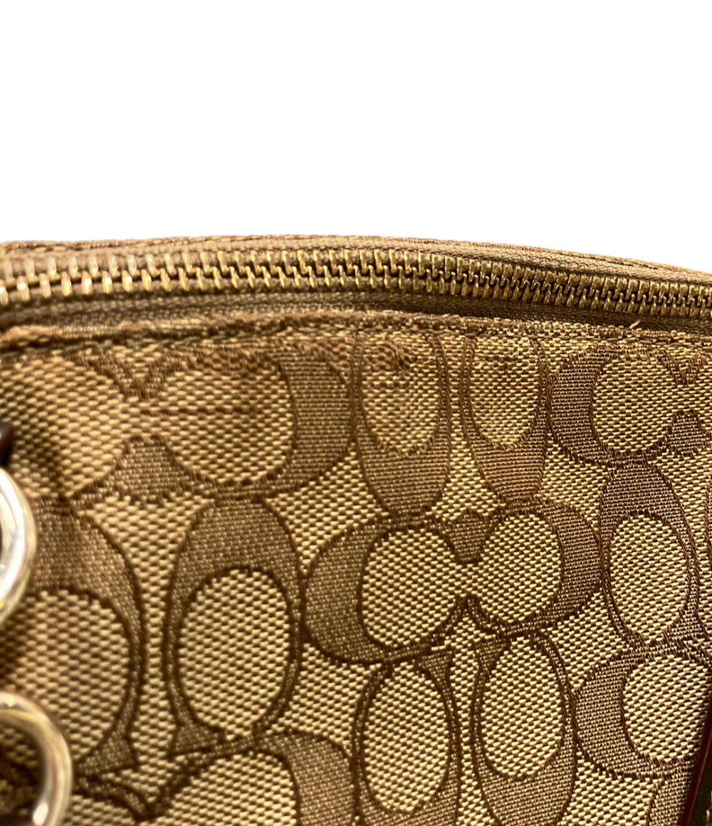 COACH 2WAY バンドバッグ ショルダーバッグ 斜め掛け シグネチャー レディース コーチ