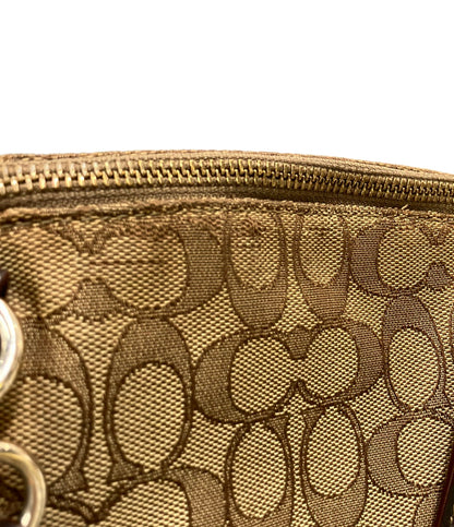 COACH 2WAY バンドバッグ ショルダーバッグ 斜め掛け シグネチャー レディース コーチ