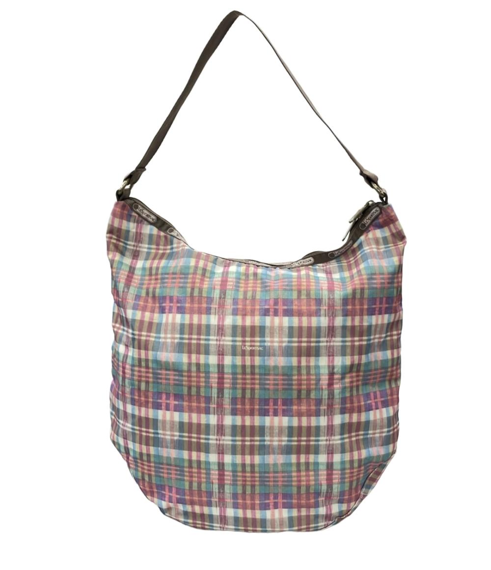 美品 LeSportsac 2WAY ハンドバッグ ショルダーバッグ 肩掛け 斜め掛け レディース レスポートサック