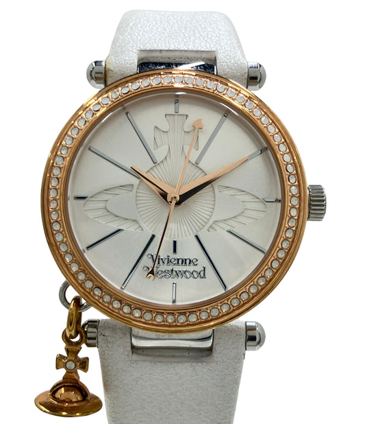 Vivienne Westwood 腕時計 クオーツ シルバー VV006RSWH レディース ヴィヴィアンウエストウッド